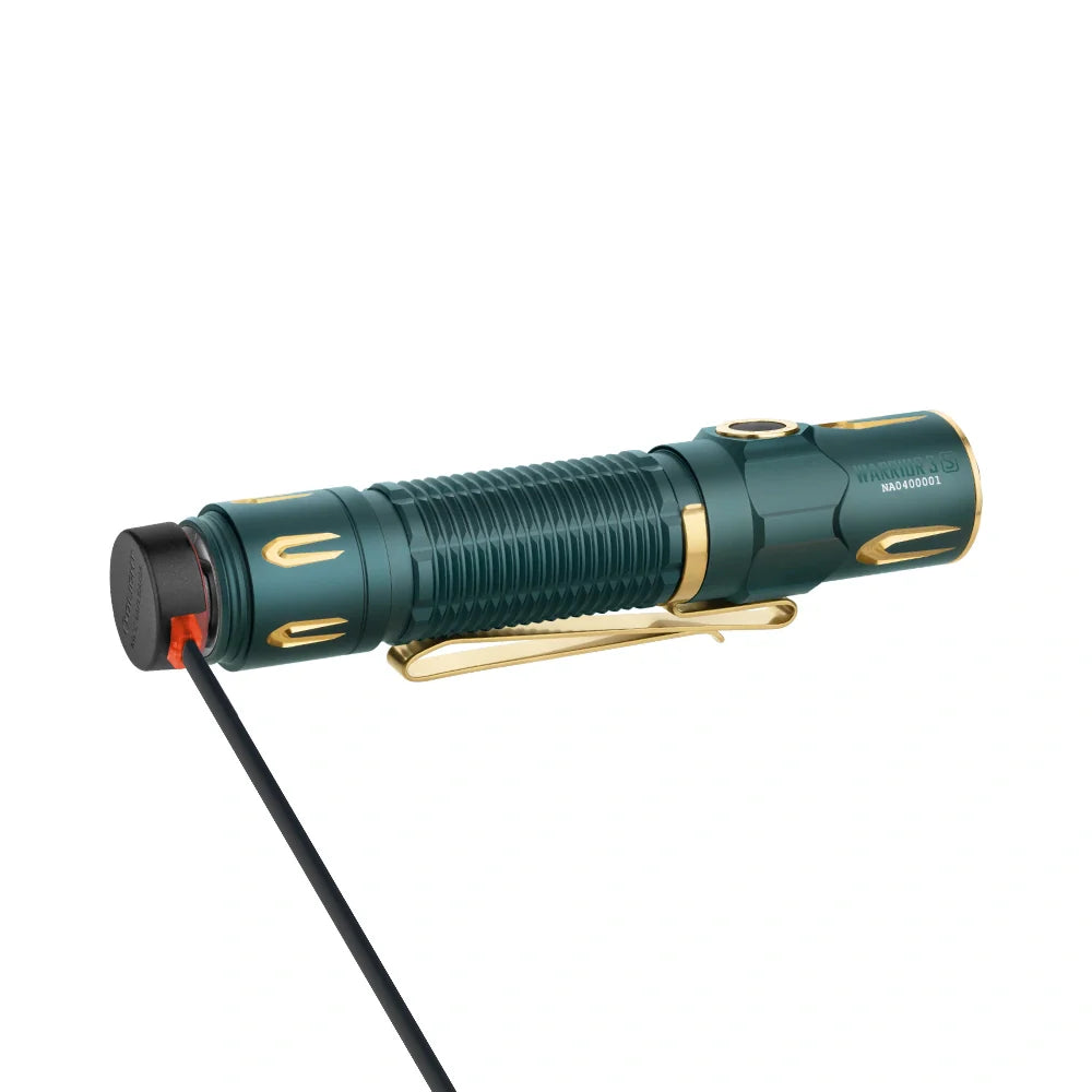 OLIGHT Warrior 3S High Beam Tactical Flashlight - Dream Blue