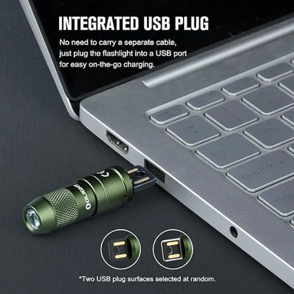 OLIGHT imini 2 Rechargeable Mini Flashlight - OD Green