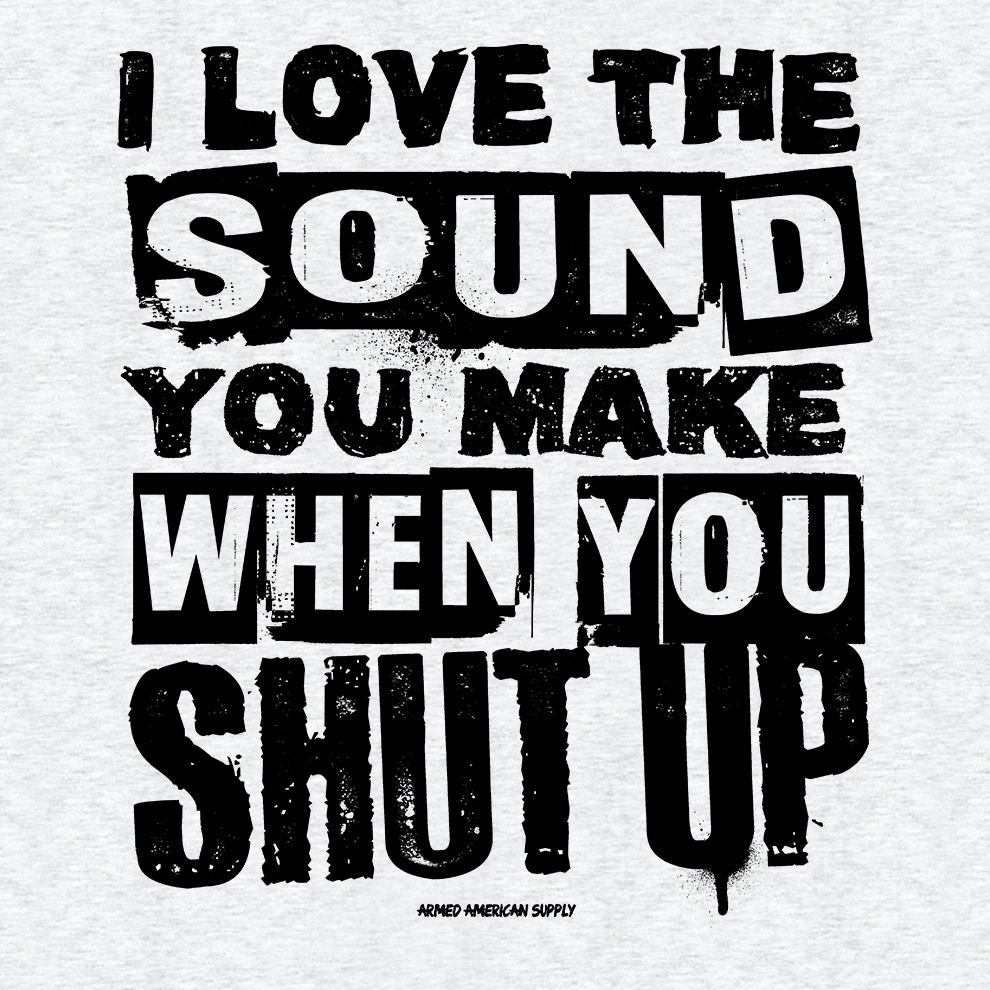 Shut Up - Safety Yellow T-Shirt