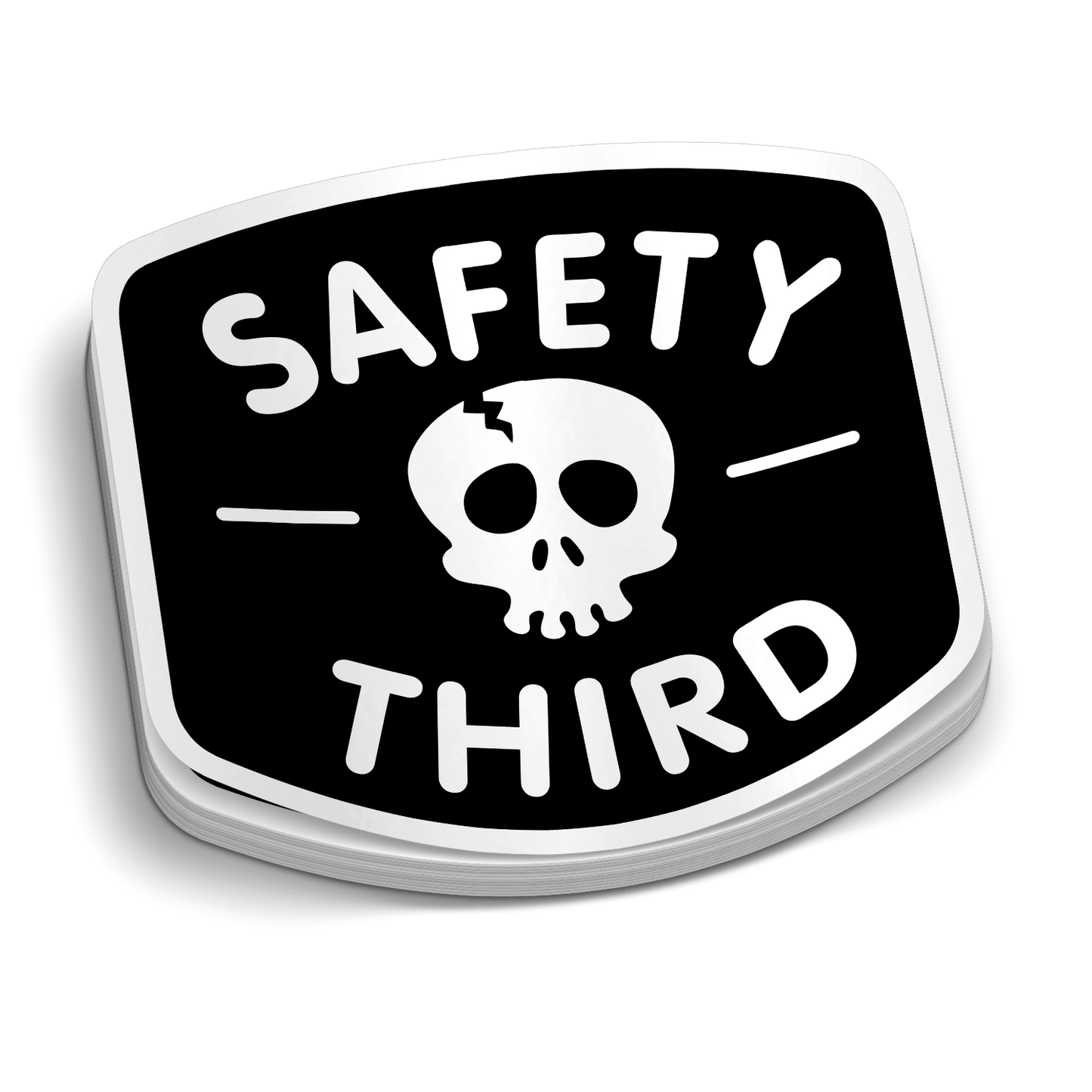 Safety 3rd  5 Inch Decal