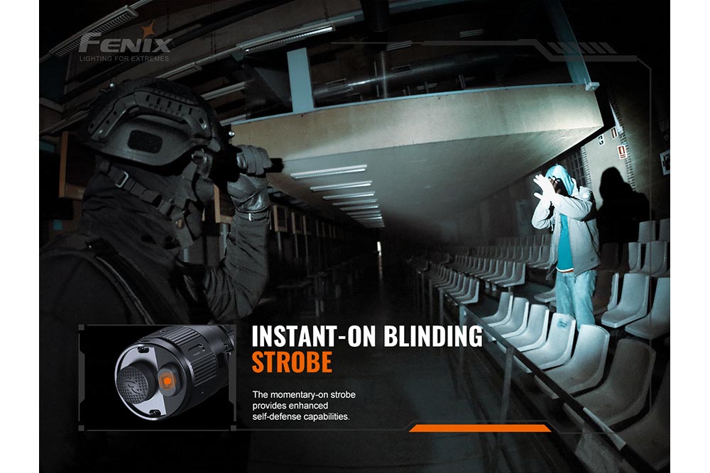 Fenix TK20R V2.0 Rechargeable Flashlight with FREE T5 Tactical Pen