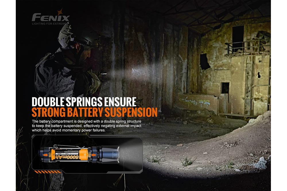 Fenix TK20R V2.0 Rechargeable Flashlight with FREE T5 Tactical Pen