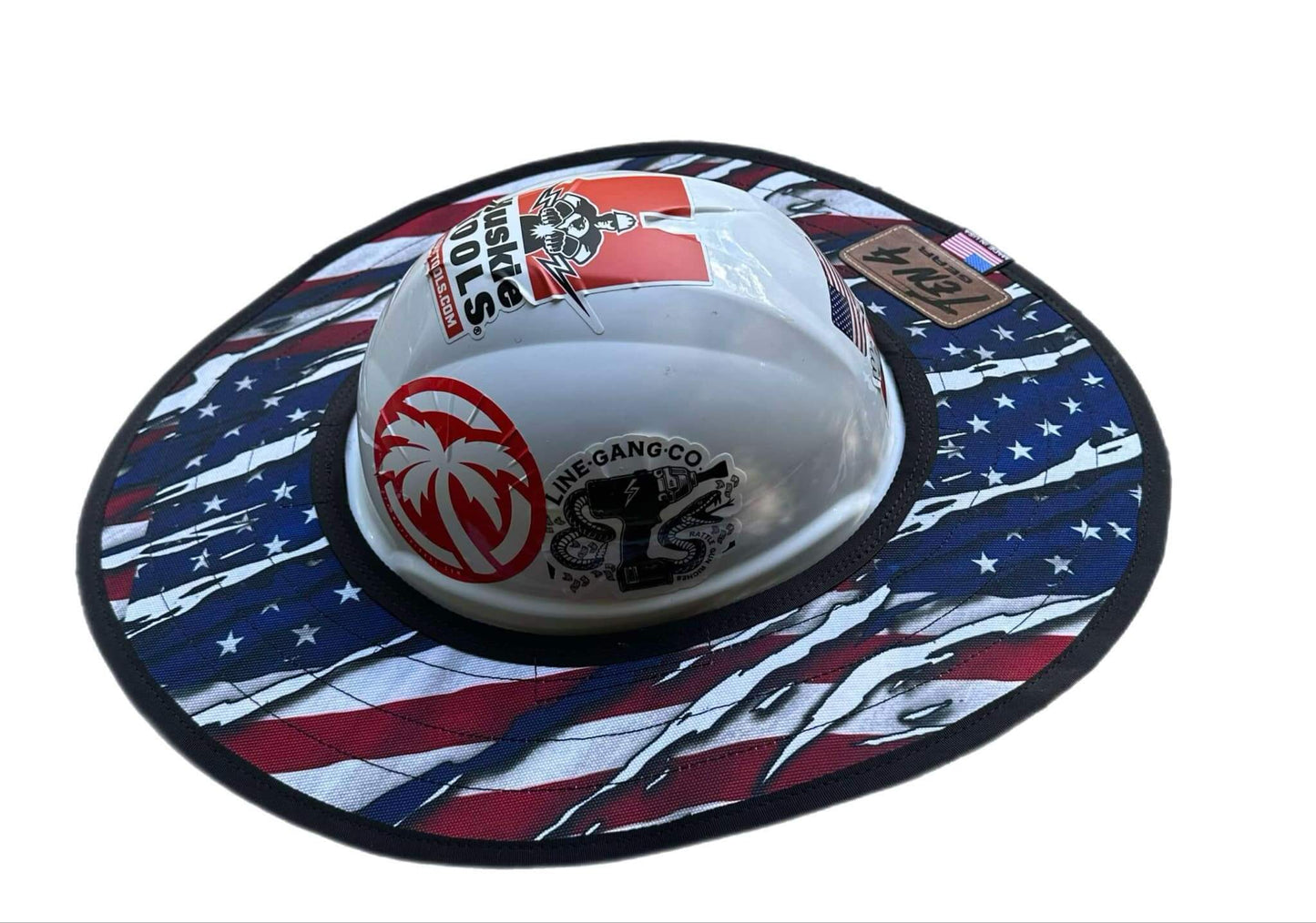 The Patriot - Hard Hat Sun Shade Visor